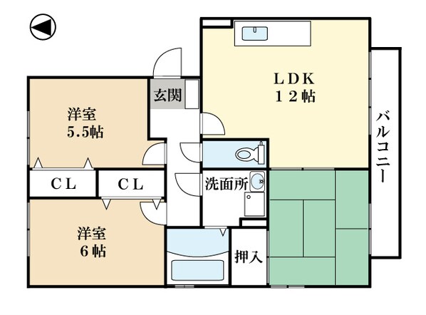 シーマI番館の物件間取画像